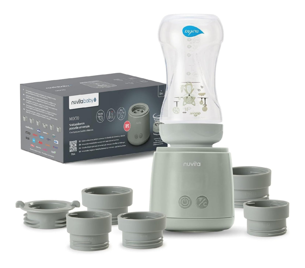 Scaldabiberon elettrico con motore potente