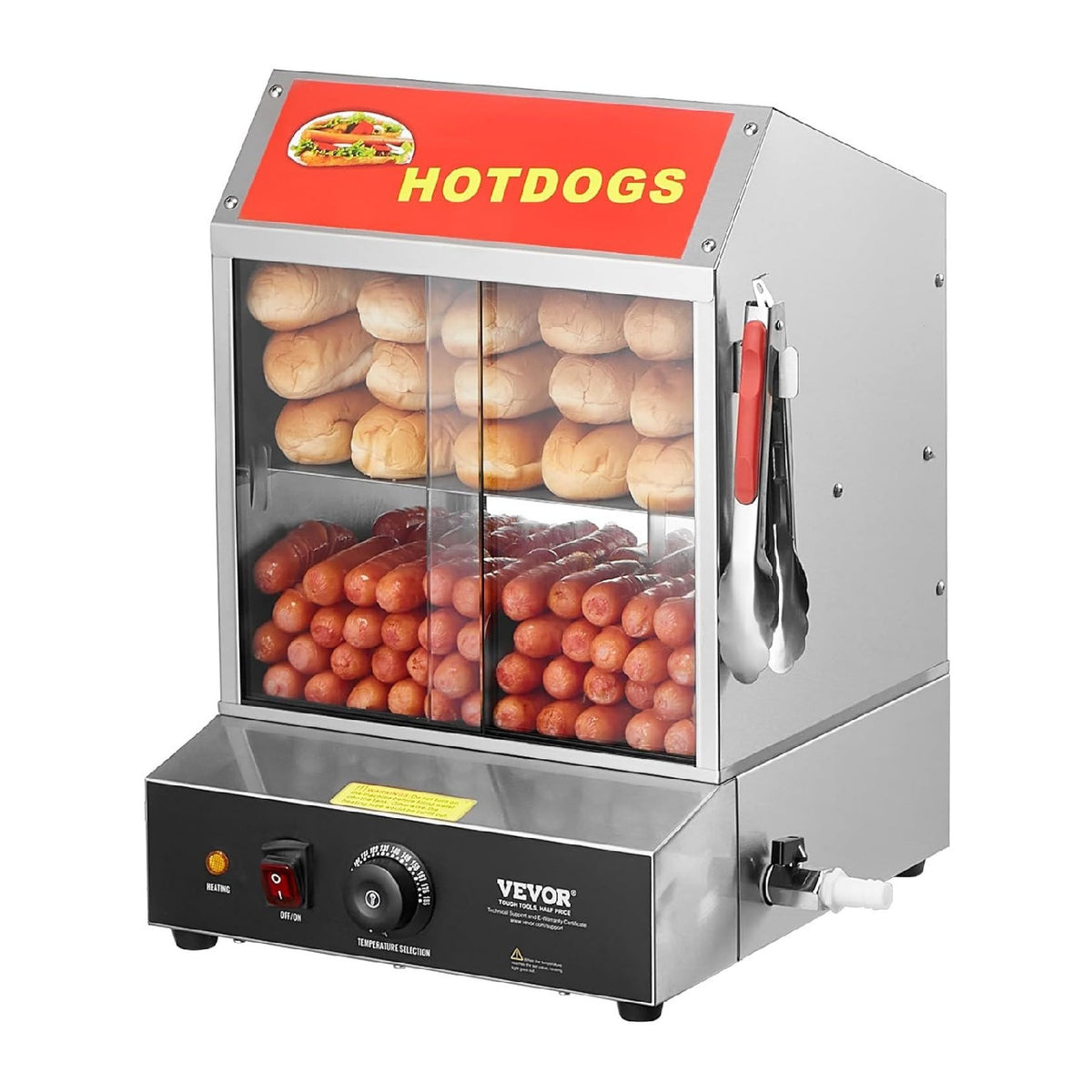 Roller per hot dog per preparare dessert come in pasticceria