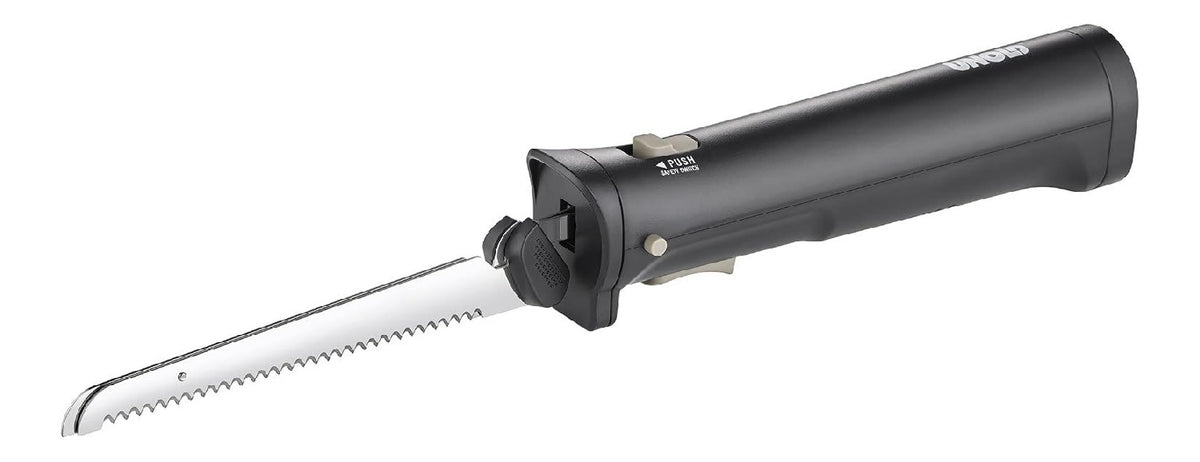 Coltello da cucina elettrico con estrazione delicata