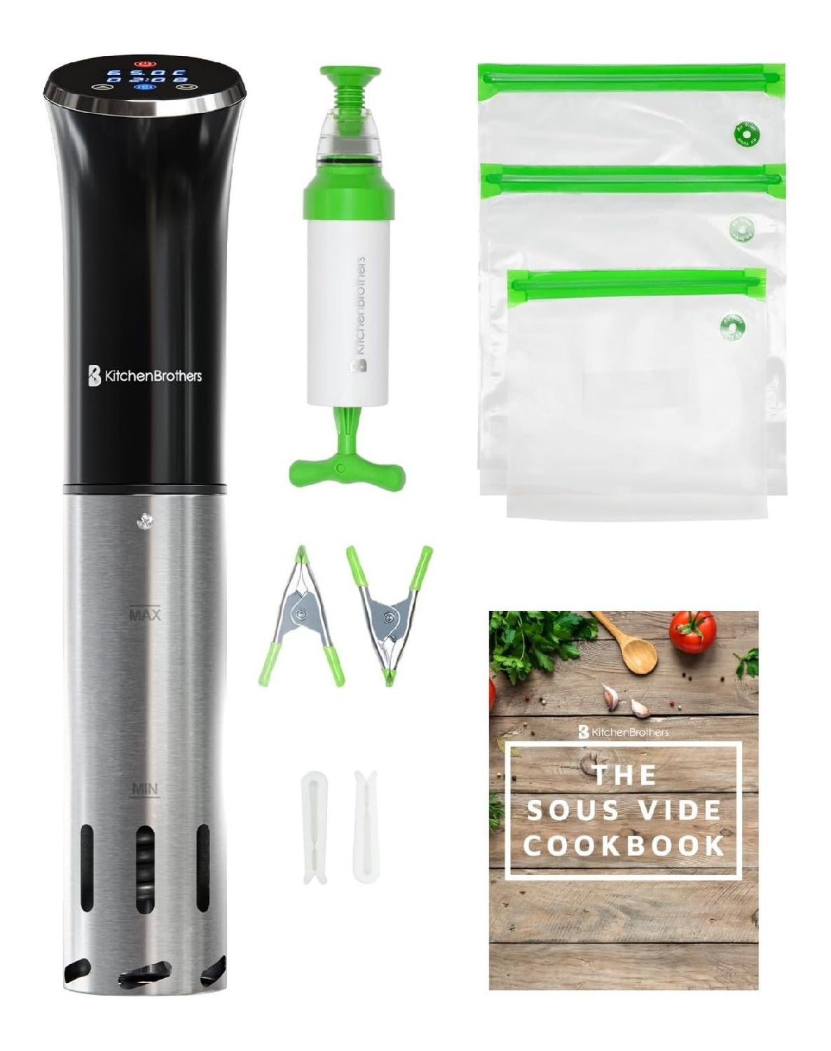 Circolatore sous vide per efficiente nel consumo