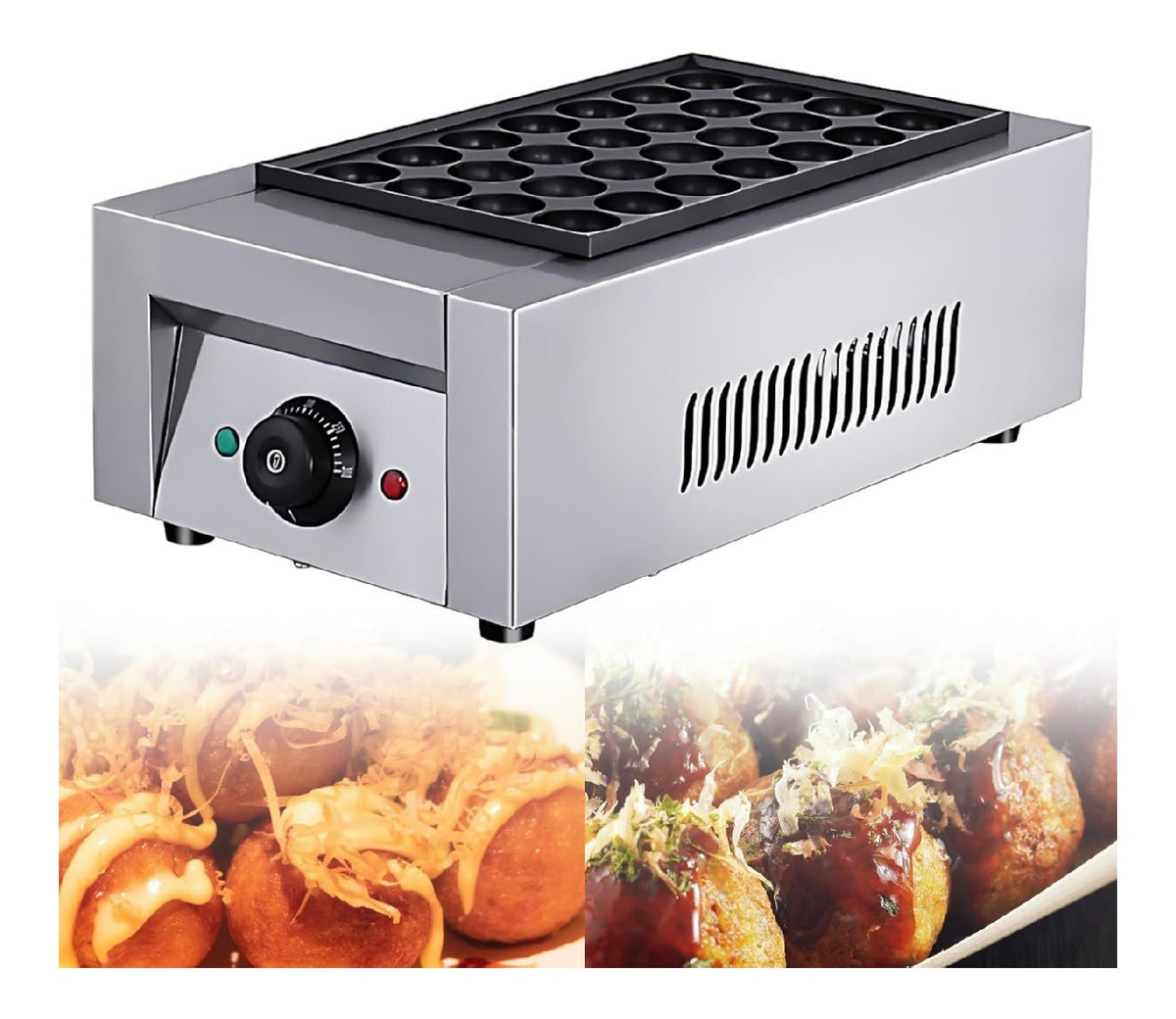 Piastra per takoyaki a bassa rumorosit¨¤