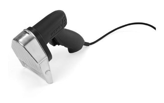 Grill coltello da cucina elettrico color acciaio inox