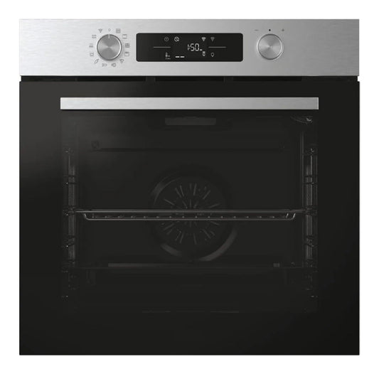 Timer forno elettrico da tavolo color nero acciaio inox