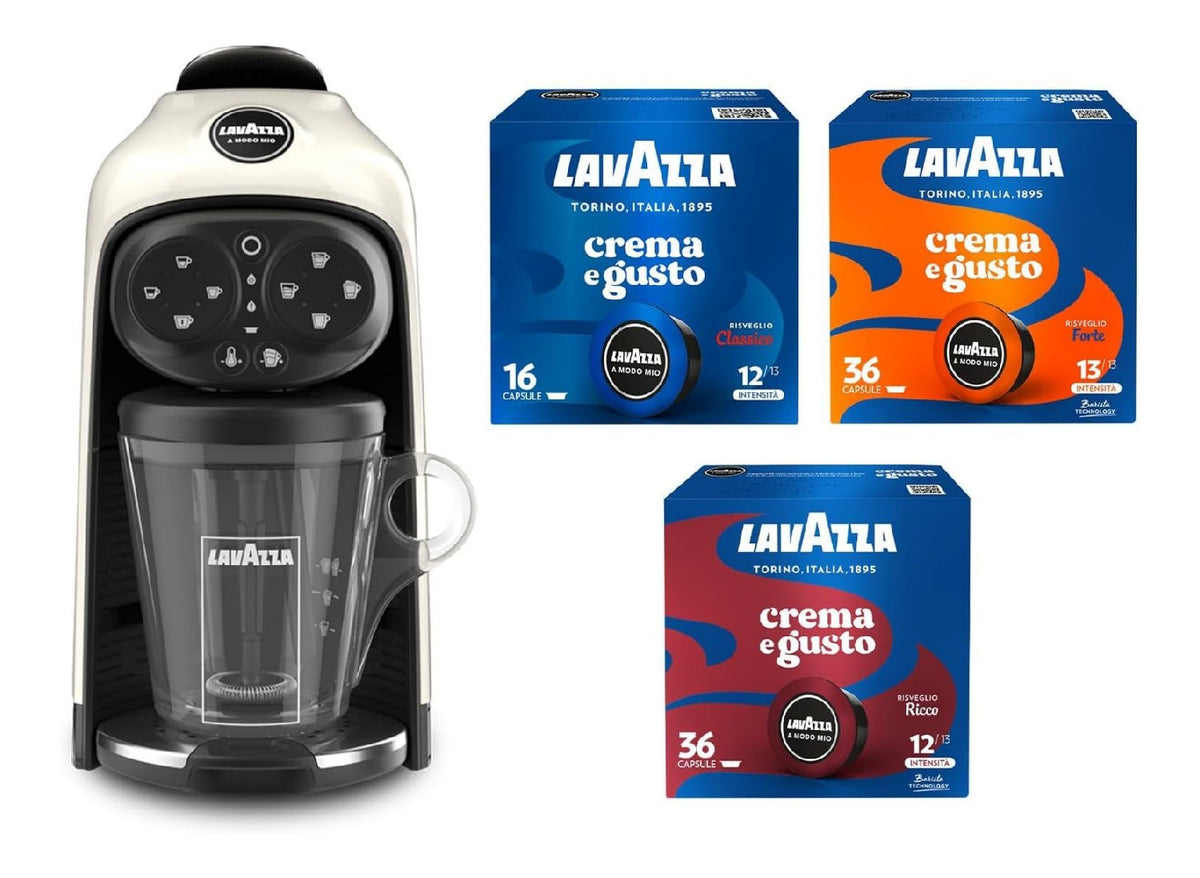 Caffettiera monodose con capacit¨¤ 1 litri e potenza 1500 watt e pannello touch