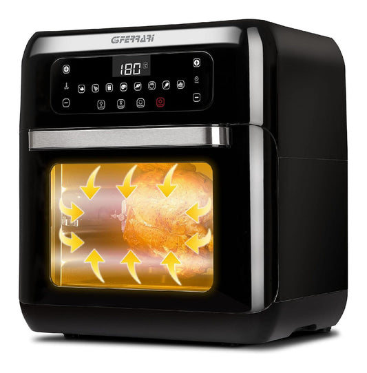 Timer friggitrice ad aria in acciaio inox