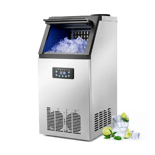 Pannello touch macchina per il ghiaccio in acciaio inox
