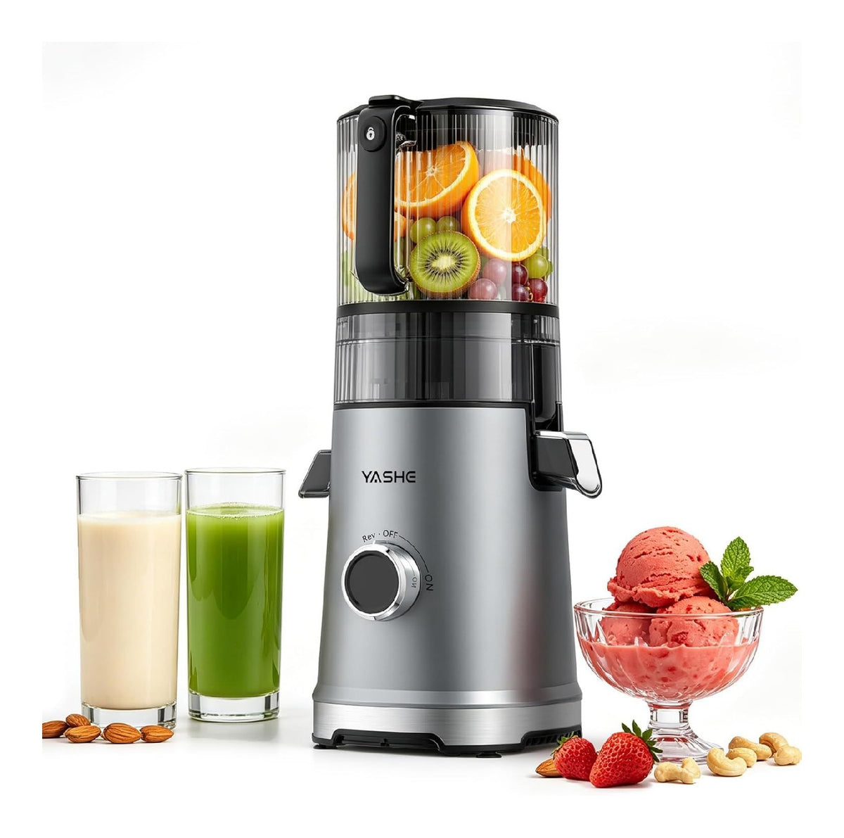 Lavabile in lavastoviglie estrattore di succo a freddo 600 w