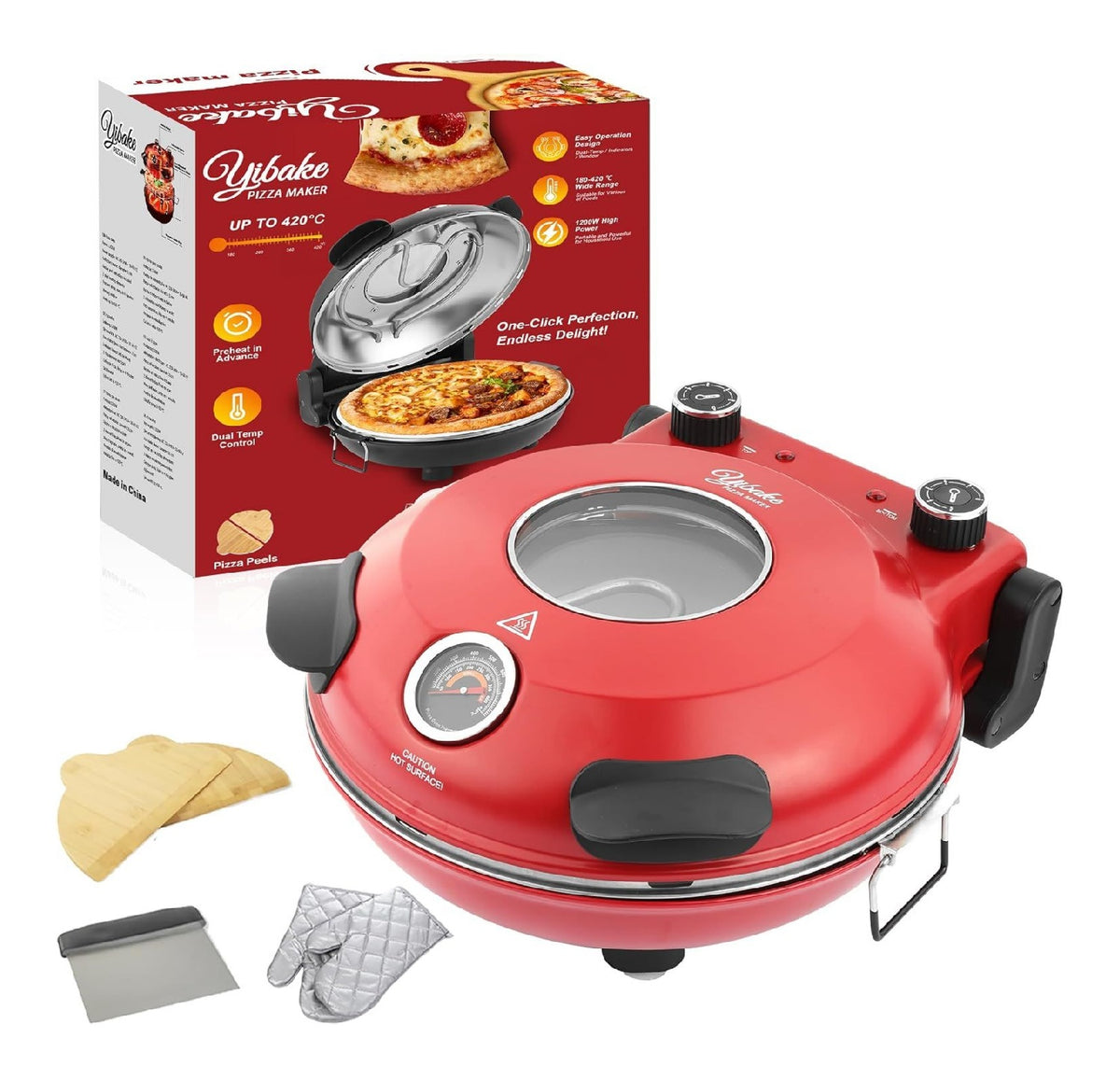 Niente pi¨´ caff¨¨ solubile con forno pizza elettrico
