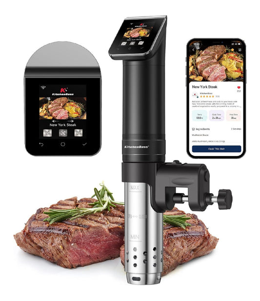 Silenzioso circolatore sous vide in acciaio inox
