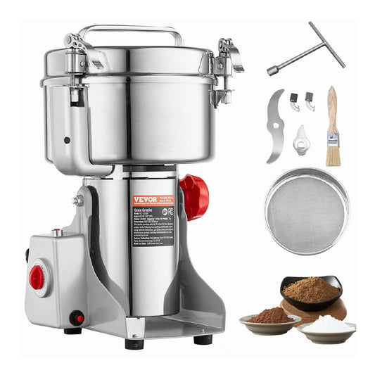 Mulino per cereali con motore potente 3400 w