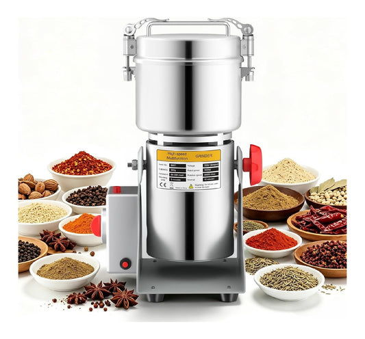 Timer macina cereali in acciaio inox