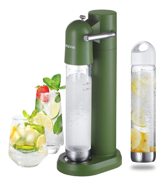 Macchina per acqua frizzante con funzioni versatili per soddisfare ogni esigenza