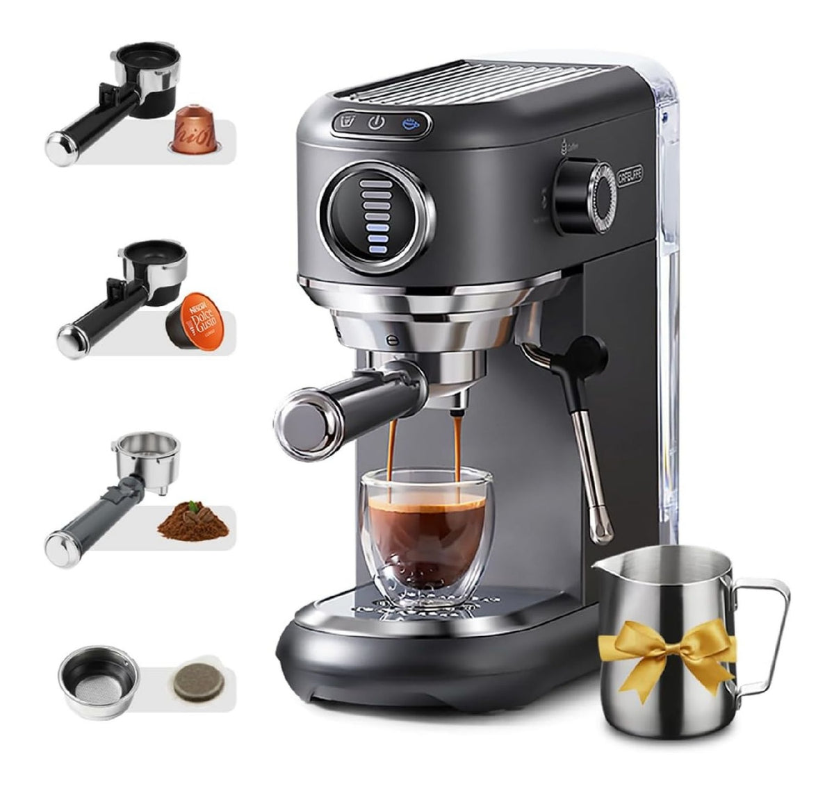 Prestazioni elevate per ogni preparazione con caffettiera combo