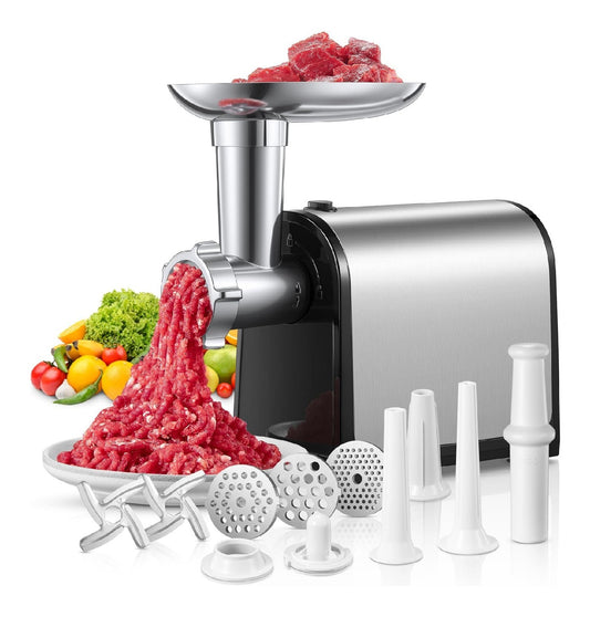 Niente pi¨´ succo con polpa con macina carne elettrico