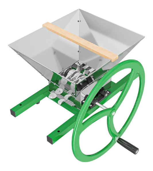 Potente spremi agrumi in acciaio inox color acciaio inox verde alluminio