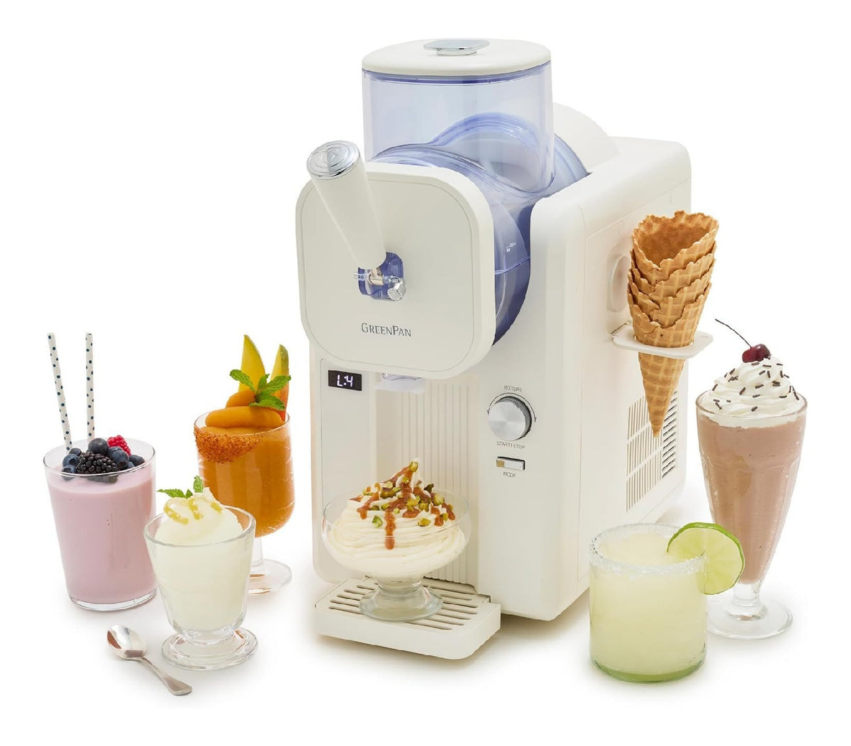 Macchina per il gelato per risparmio di tempo
