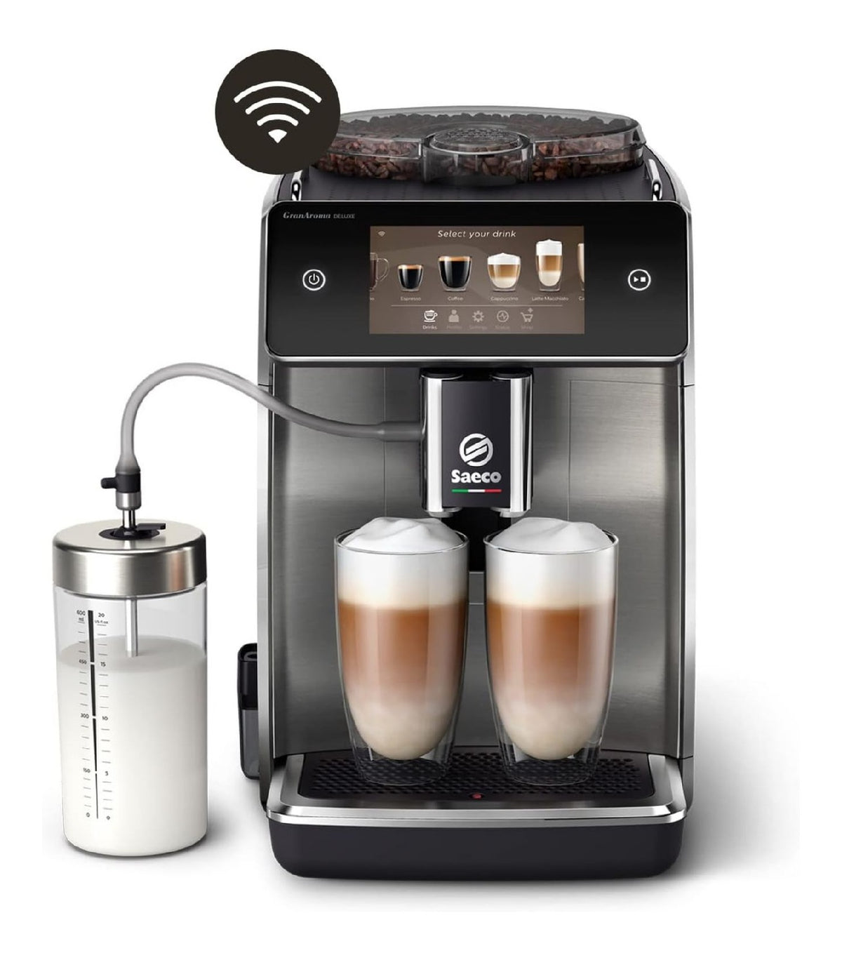 Niente pi¨´ cibi freddi con macchina caff¨¨ con macinacaff¨¨