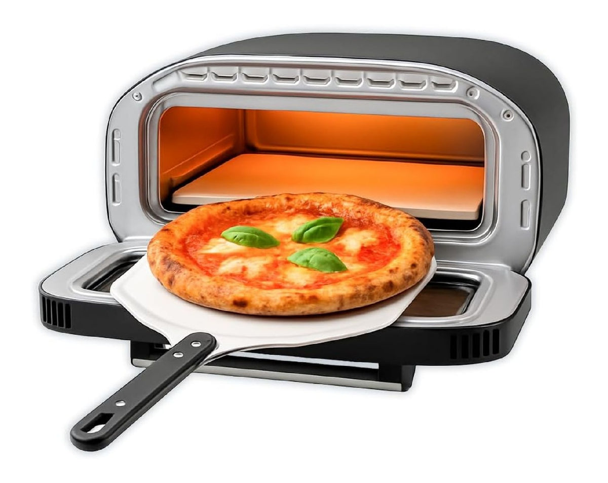 Display digitale cuocipizza elettrico in alluminio