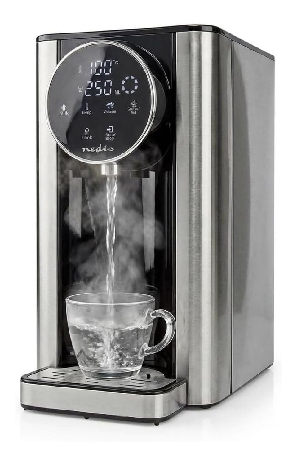 Scalda acqua istantaneo con capacit¨¤ 2 litri e potenza 2600 watt e pannello touch
